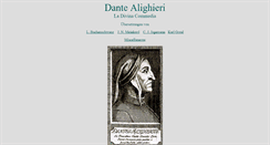Desktop Screenshot of dantealighieri.dk